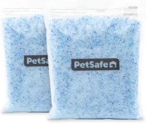PetSafe ScoopFree Premium Crystal Cat Litter Outperforms Clay Litter Refill Packs Reusable Tray Compatible Fresh Scent 4.3 lb Bags 2 Pack