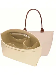 For Le Pliage Premium Tote Original Tote Purse Organizer Insert Felt LongChamp Bag Handbag Women Tote Organizer Insert With 7 Compartments Gifts For Women Gifts (3 Size)