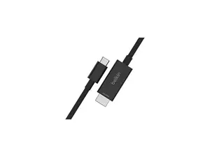 Belkin AVC012bt2MBK 6.56 ft. (2.0m) Black Connect USB-C to HDMI Cable Male to Male