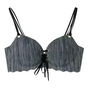 Two Cups Bras Brassiere for Women Wireless Push Up Padded Comfort Womenswear