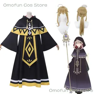 Silent Witch Monica Everett Cosplay Reyn Norton Outfit Black Robe Costumes Clothes Halloween Carnival Witch Women 2025 New Anime