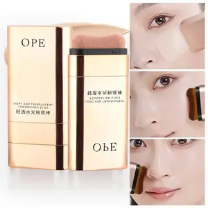 Waterproof Dual-Ended Foundation Stick, Long-Lasting Oil Control, Brightening, Sweat-Resistant, Natural Finish, Suitable for Girls