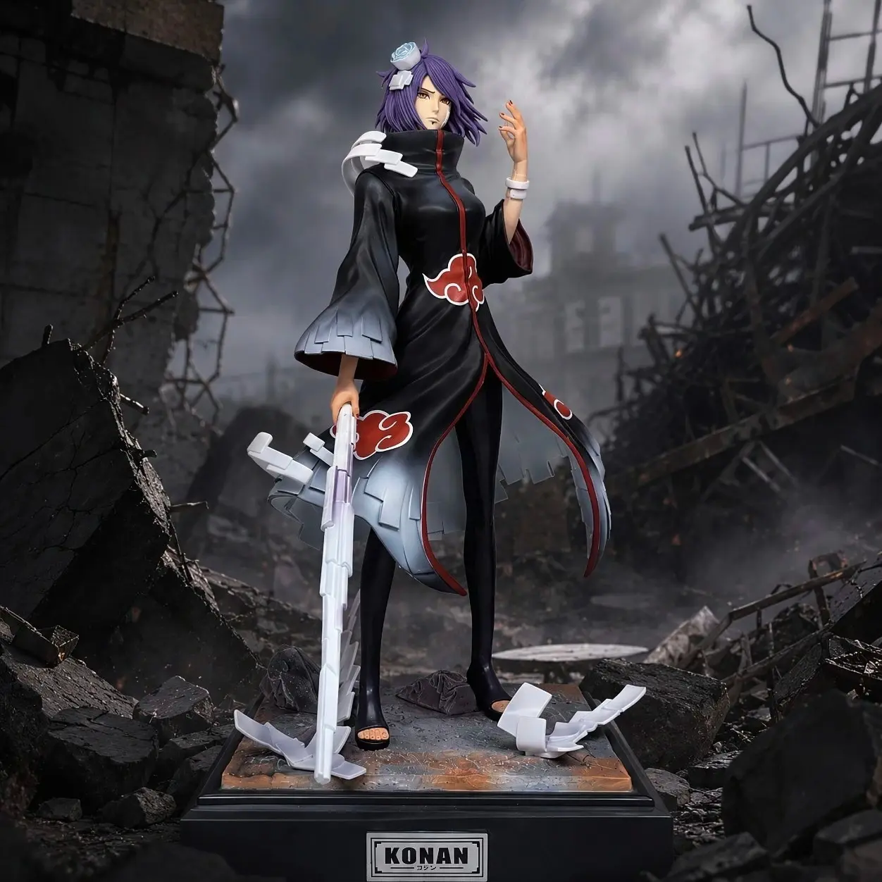 33cm 12.9 inch Anime Konan Action Figures Pvc Statue Desktop Ornamen Collection Statue Model Decoration Room Toys Gifts