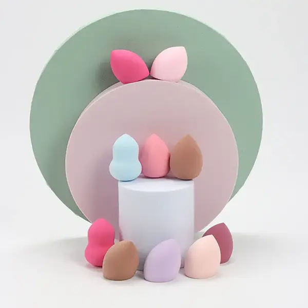 3/6/12 pcs Medium Beauty Sponges, Beauty Blenders, Random Colors & Shapes, Foundation Makeup Sponge for Liquid, Cream and Powder, Latex-Free Blending Beauty Sponge for All Skin Types