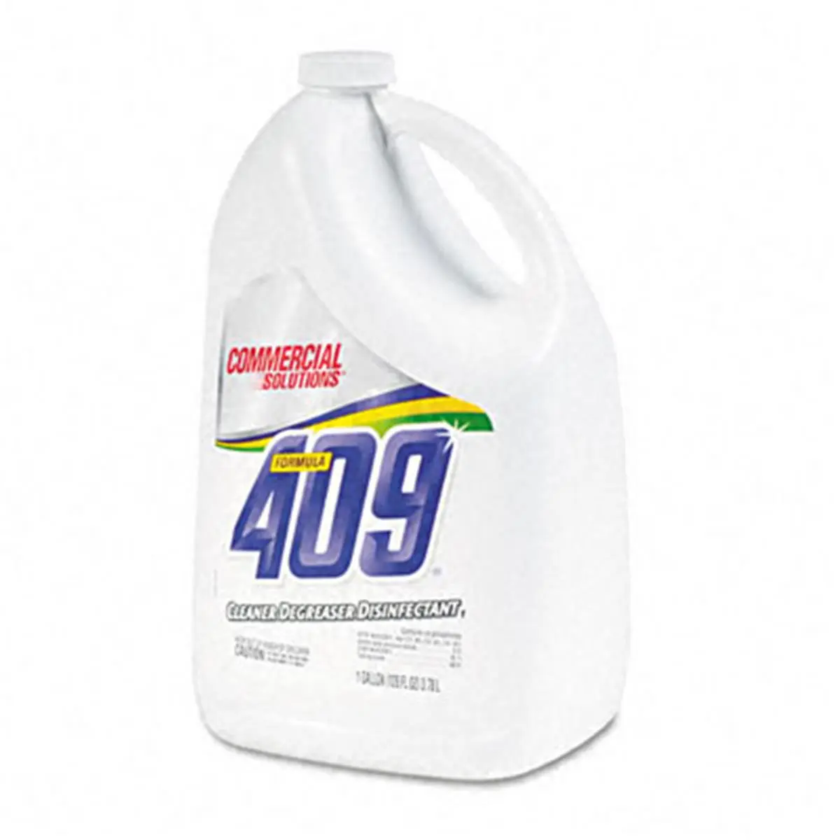Clorox 35300EA Formula 409 EPA Registered Strong Alkaline Liquid Detergent, 1.0 gal Bottle Household Cleaner-Disinfectant, Powerful Degreaser for Stainless Steel, Plastic, Fiberglass, Floral Scent, Consumer-Grade Cleaning Supplies, Fiberglass Glass