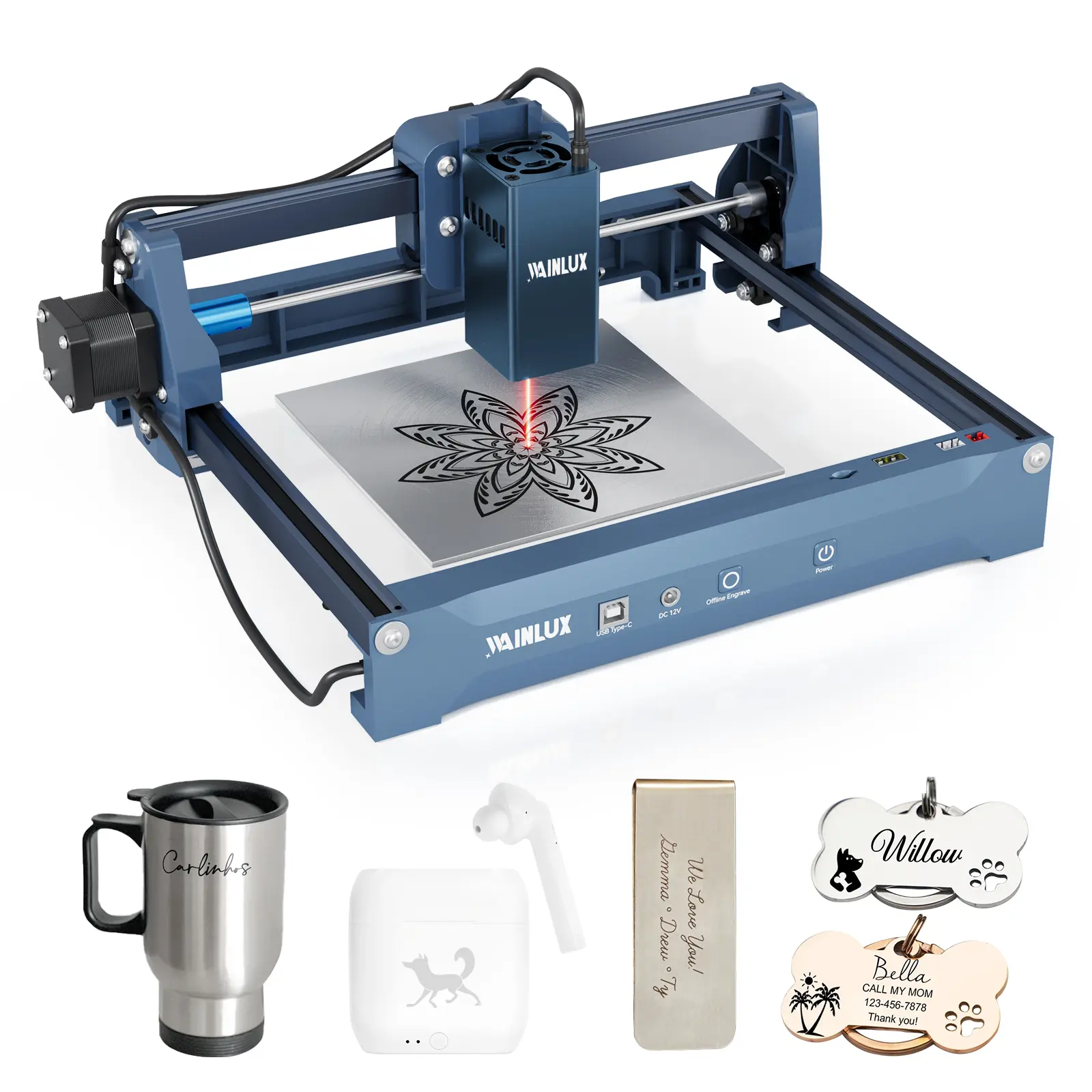 WAINLUX X2 Laser Engraver Machine WAINLUX X2 Laser Engraver Machine