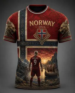 Erling Haaland Norway HG T-Shirt Erling Haaland Merch Soccer Fan Gears