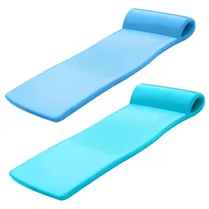 TRC Recreation Sunsation Foam Lounger Pool Floats, Bahama Blue & Tropical Teal