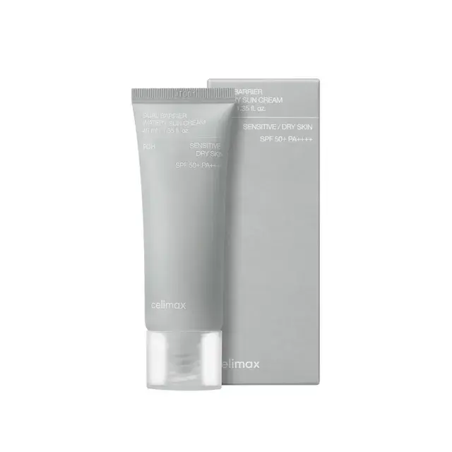 Celimax Dual Barrier Watery Sun Cream SPF50+ PA++++ – Korean Mineral Sunscreen for Hydrated, Glowing Skin