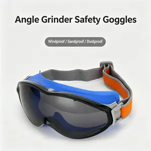 Unisex Multi-Functional Anti-Fog Protective Glasses, Windproof Goggles, Windproof Sand Protection for Motorcycle Riding, Splash Guard for Angle Grinder Cutting
