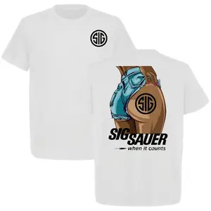 Sig Sauer Tactical Lifestyle T-Shirt ,Tactical Apparel ,Full Colour T-Shirt,Perfect for Fans Classic American Style,Gift For Dad
