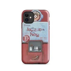 Juggernog Hard Phone Cases – Durable, Protective Perk Soda-Inspired Dual-Layer Phone Case Compatible with iPhone 12, 13, 14, 15, 16 & Samsung Galaxy S21, S22, S23 & S24 series