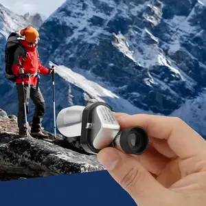 Monocular Compact Mini Telescope, Portable Handheld Mini Monocular for Adults, Tech Gadgets Perfect for Bird Watching, Fishing, Travel and Scenery. 10x20mm powerful telescope