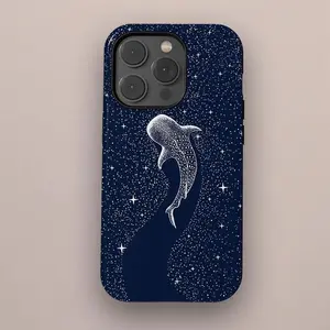 Ocean Animal Whale Shark Pattern Phone Case Fit for IPhone, Samsung Galaxy, Gift for Her, Protective, Aesthetic Phonecover,phone Case Suitable for Iphone 11/12/13/14/15/16/17 Pro Promax Plus Air