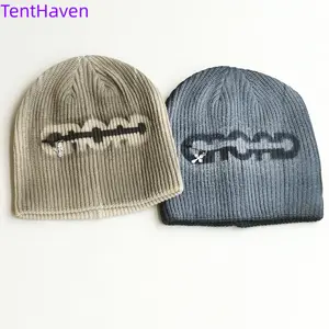 2026 New Autumn and Winter Baotou Hat Fashion Men cool guy Double layer Hand painted Graffiti Knitted Hat Delicate Pattern Street Fashion Cool Baotou Hat