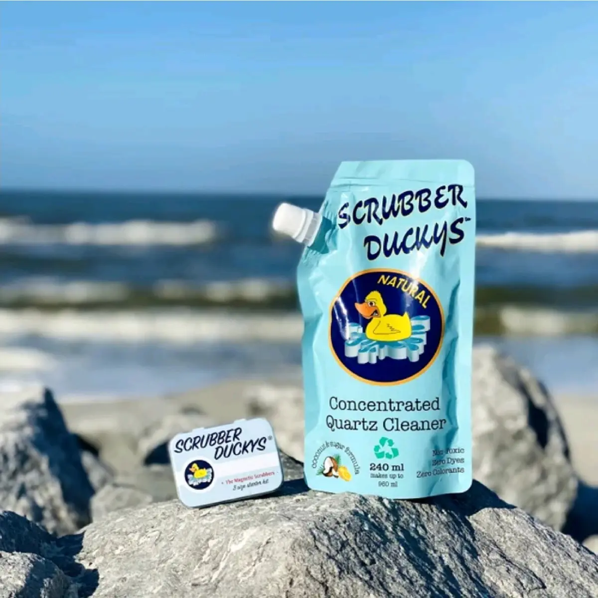 Concentrated Quartz Cleaner & NEW 5.0 Ducky Set Combo Pack - Perfect for Cleaning Your Glass and Quartz setup