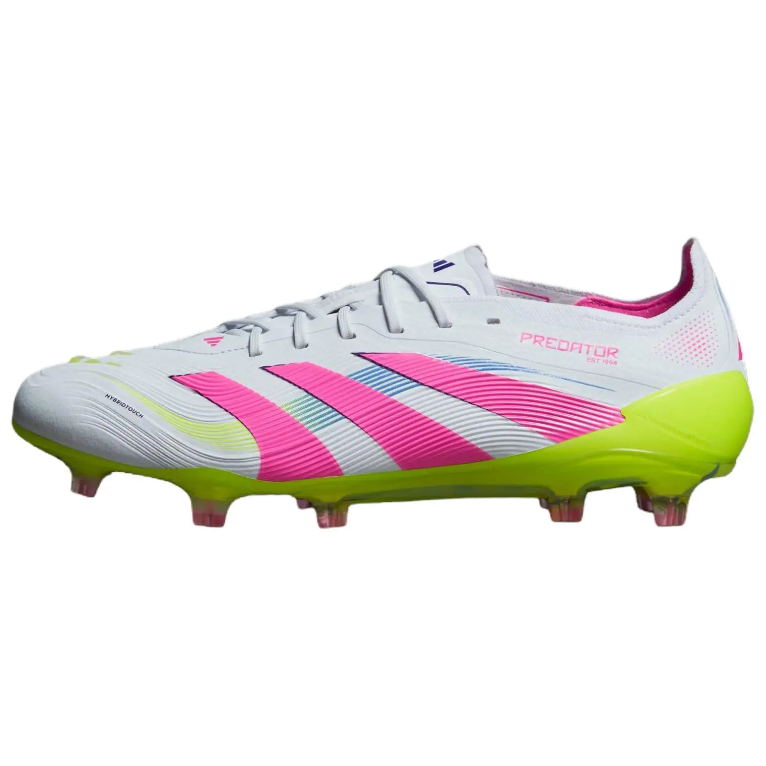 Adidas PREDATOR ELITE FG Soccer Cleats with FG Studs, Polyester Laces, Soft Comfort, Slip-Proof Wear for Men - House White Official Maison Mihara Casual Trainers