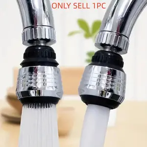 Kitchen Faucet Aerator, 2 Water Spray Modes, Universal Extended Sink Faucet, Splash-proof Faucet, Rotatable Spout for Home Kitchen/Bathroom/Balcony, Gifts For Girlfriend, Faucet Aerator Extension