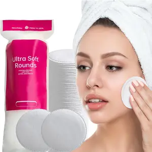 200/600pcs Disposable Facial Cleansing Puffs/Makeup Remover Pads 66cm,3-Layer Extra Thick, Super Soft, Suitable for Sensitive Skin* Can Be Used for Makeup Removal, Nail Cleaning, and Skincare Perfect Choice Gift for Family, Friends, Loved Ones(25pcs/pack)