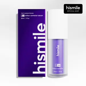 Hismile V34 Colour Corrector - Tooth Stain Concealer, Temporary Brightening Booster, Purple Toothpaste, Colour Correcting, Hismile V34 Hismile V34 Colour Corrector - Tooth Stain Concealer, Temporary Brightening Booster, Purple Toothpaste, Colour Correcting, Hismile V34