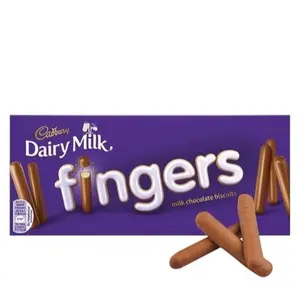 Cadbury Dairy Milk Fingers Milk Chocolate Biscuits