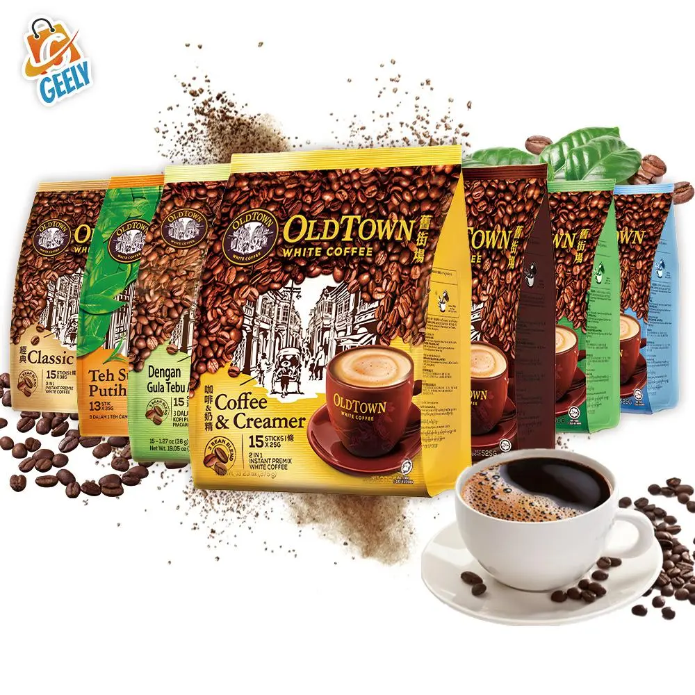 Geely Old Town White Coffee  - Malaysian Halal-Certified Coffee