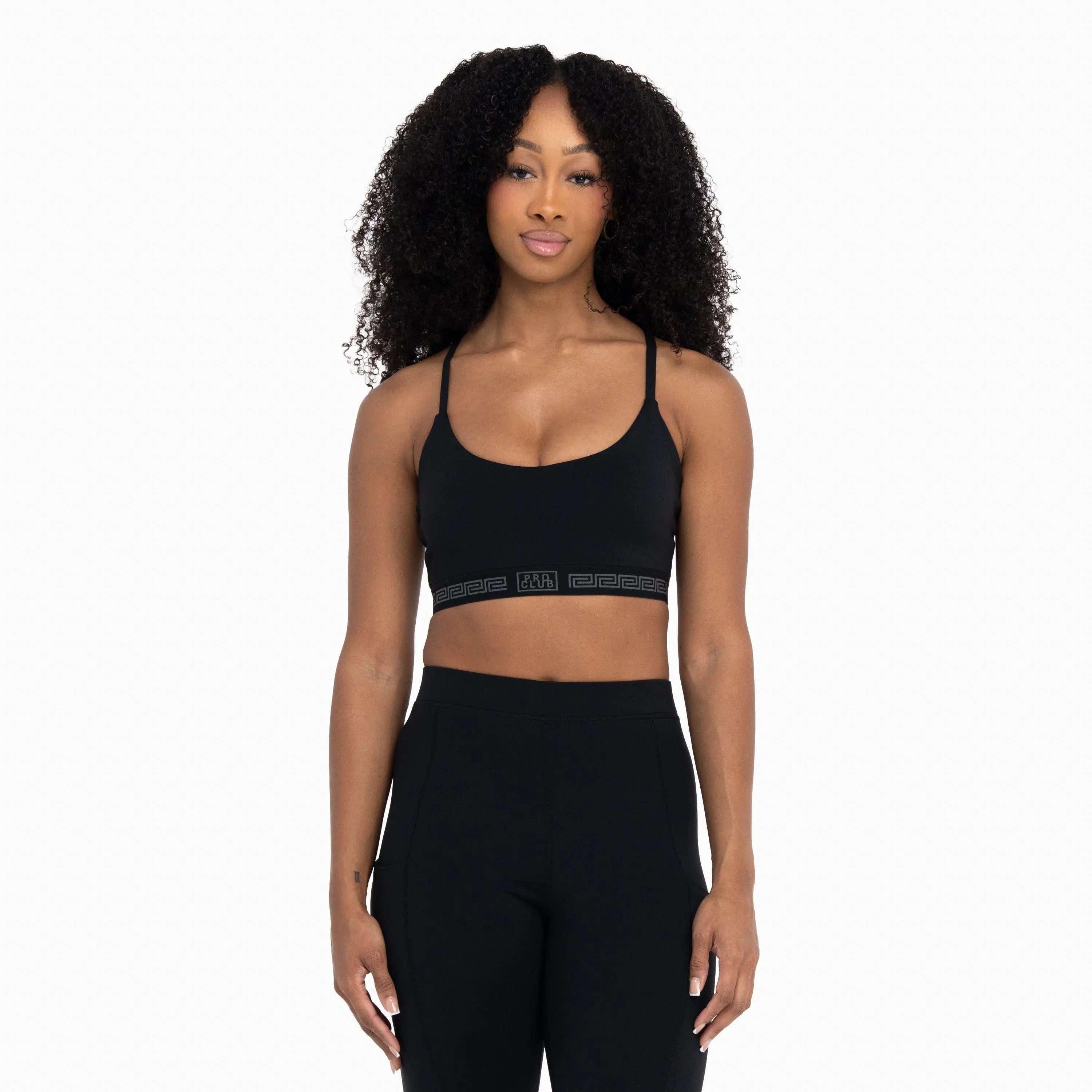 Pro Club Women's Performance Adjustable Straps Sports Bra - Breathable Fabric, Full Adjustability, Moisture-Wick Workout Wear, Adjustable Straps Sports Bras, Breathable Fabric Sports Bras