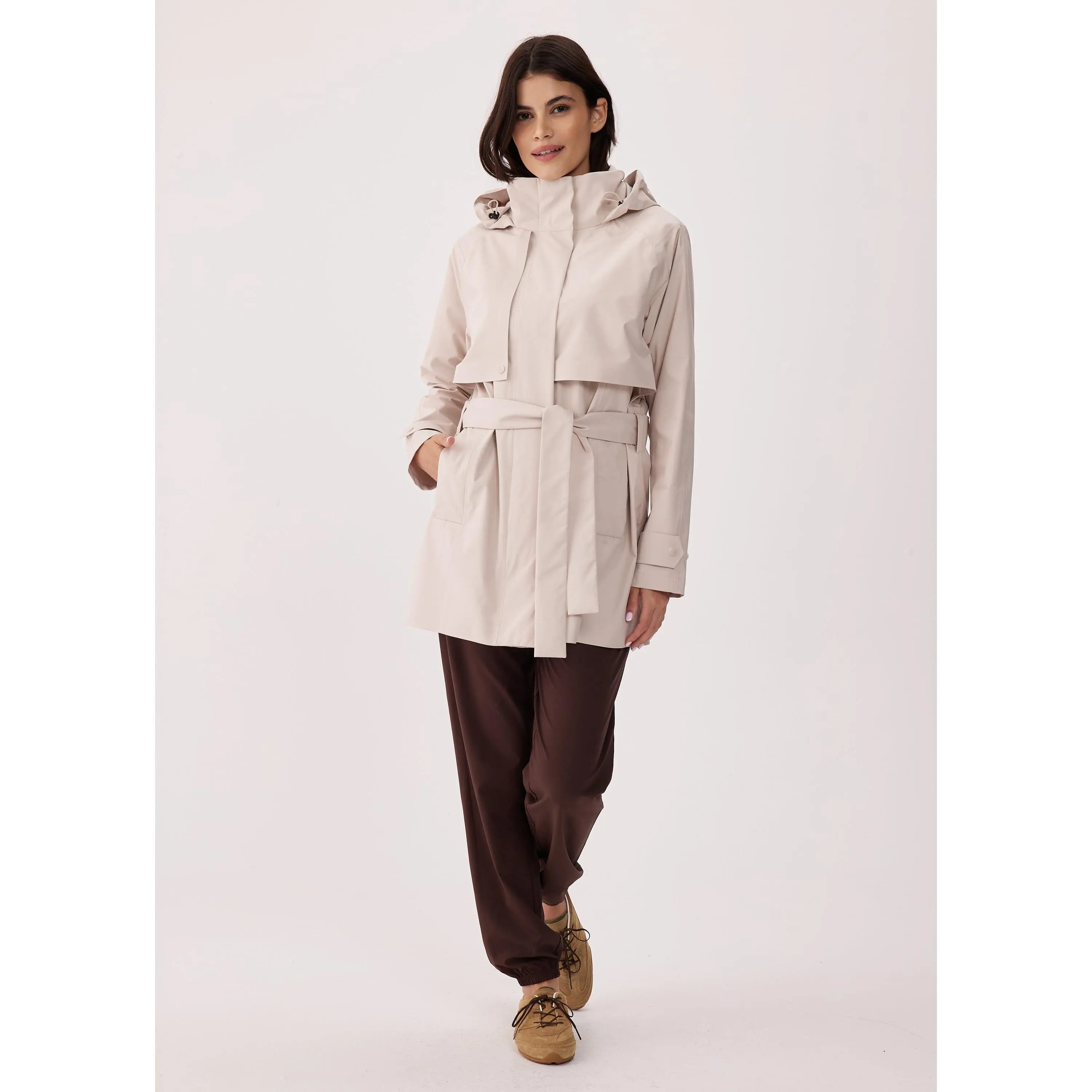 Lole Alizé Short Trench Coat