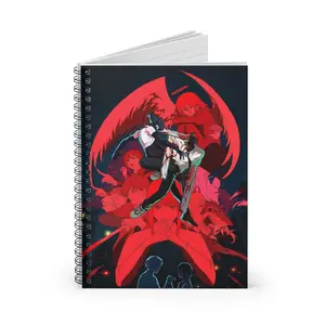 Aesthetic Chainsaw Man Reze Journal | Retro Anime Cover Inspired Notebook | Anime Manga Collector’s Edition Notebook for School & Art