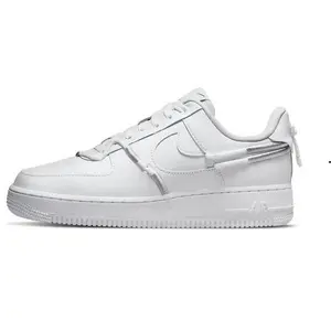 Women's Nike Air Force 1 '07 LX White/White-Reflect Silver (DH4408 101)