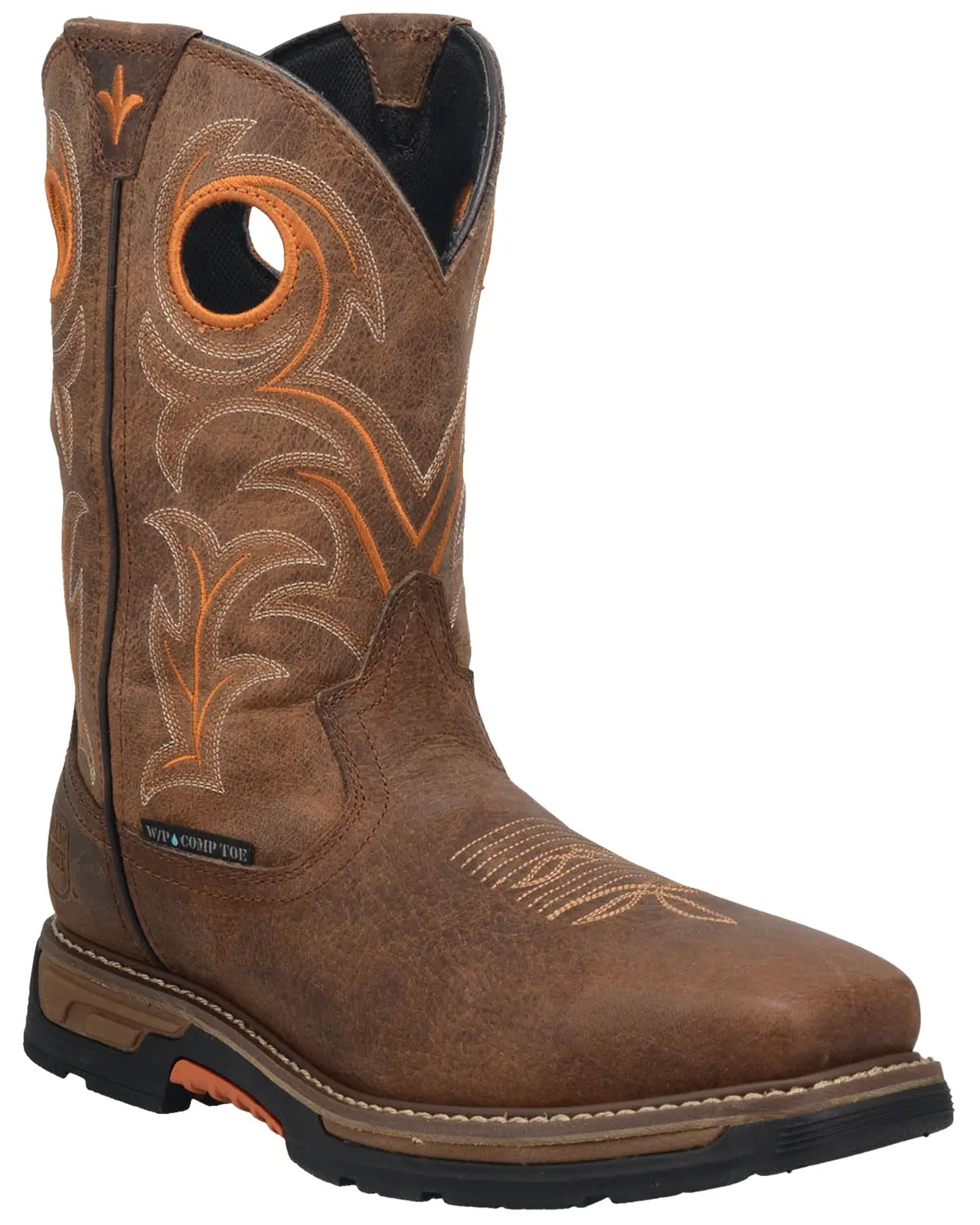 Dan Post Men's Men'S Storms Eye Waterproof Western Work Boot Composite Toe - Dp59414