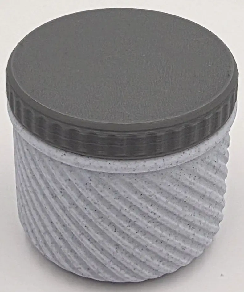 3D Printed Peptide Vial Organiser, Sealed Storage Box for 7 Vials, Travel Medication Storage Case, Sealed Storage Boxes