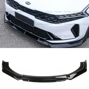 For Kia Forte Front Bumper Lip Spoiler Splitter Diffuser Gloss Black |   Performance/Custom |   Polyurethane |   Polished |   Mounting Hardware Included