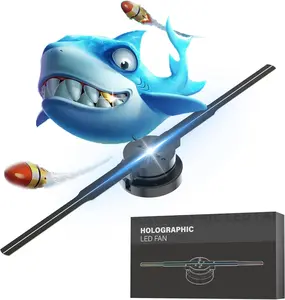 Professional 3D Holographic Fan 1024x800PX - WiFi Enabled Digital Signage for Retail & Events