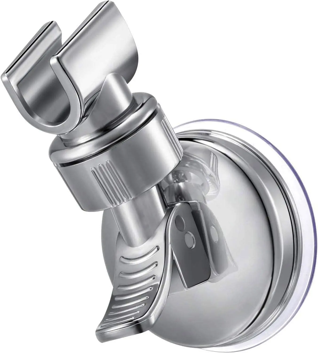 Suction Cup Handheld Shower Head Holder, Adjustable Removable Shower Head Bracket, Bathroom Wall Mount Shower Holder