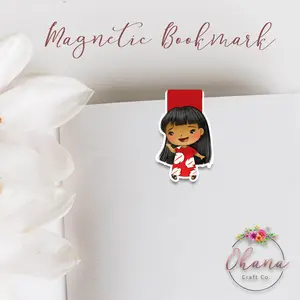 Lilo Inspired Magnetic Bookmark | Lilo & Stitch