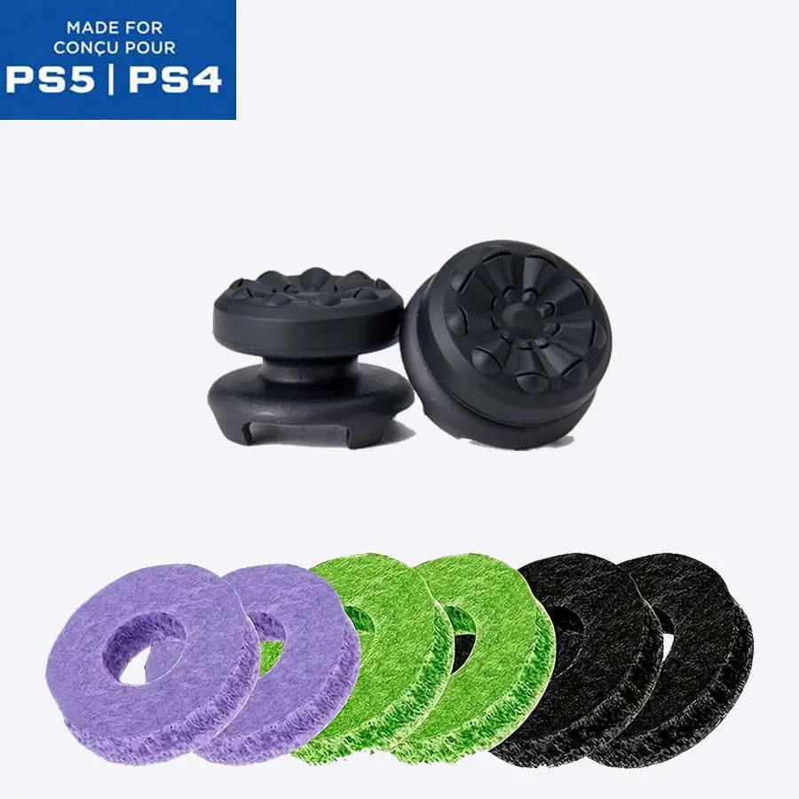 Silicone Aim Assist Ring for Ps4/ps5 & Switch Pro, Enhanced Precision Control Grip, Thumb Performance Feature, Not Suitable for Xbox Controllers