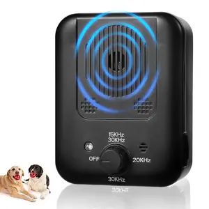 Rechargeable Anti Barking Device, Automatic Dog Bark Control Device with 3 Modes, Effective Stop Barking Dog Device for Indoor & Outdoor Use