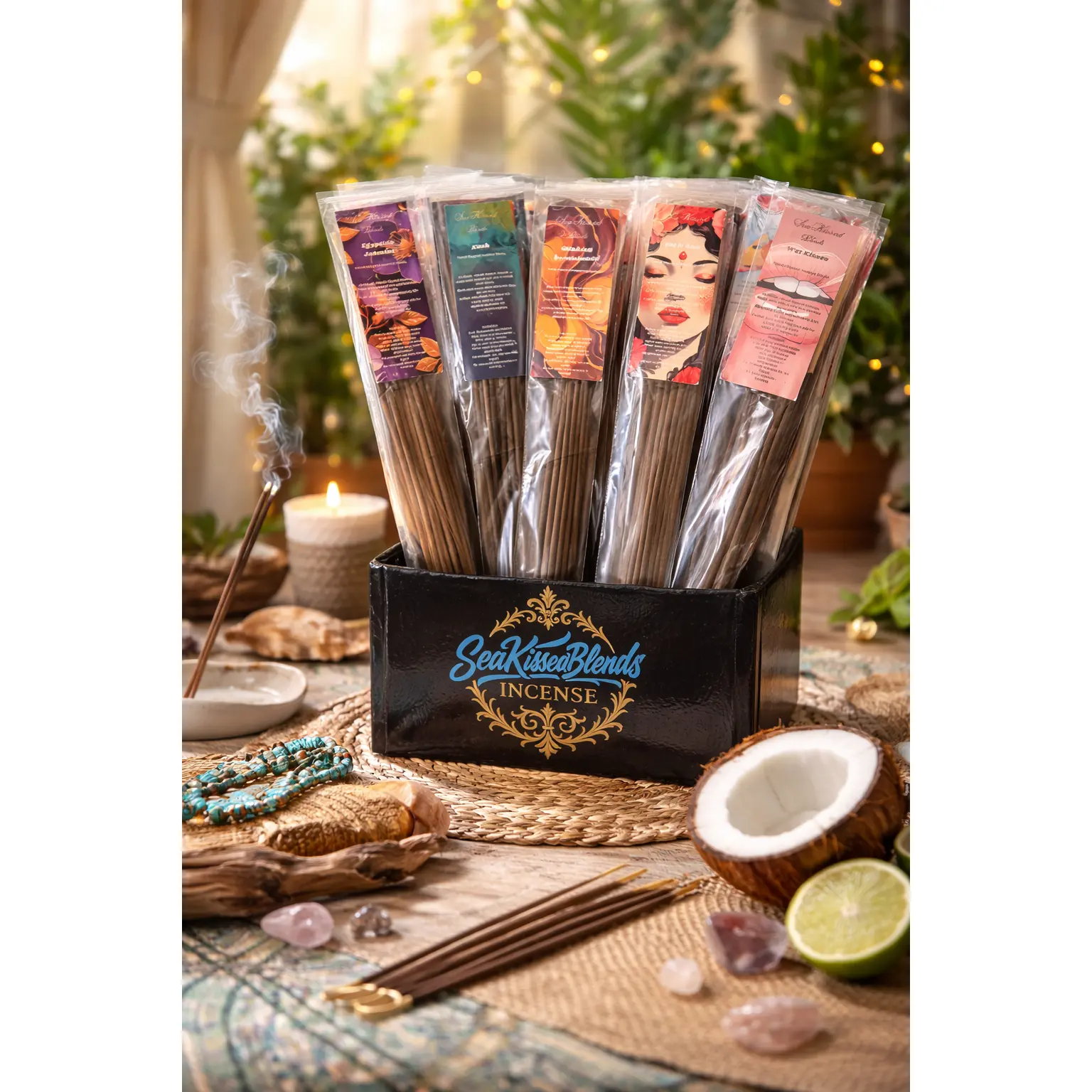 Natural Incense Sticks – Hand-Soaked Scents