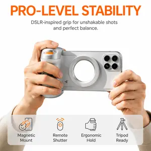 Upgrade Your Phone Filming Setup – Magnetic Wireless Camera Grip for Stable Videos, Selfies & Daily Vlogs # SummerVibes
