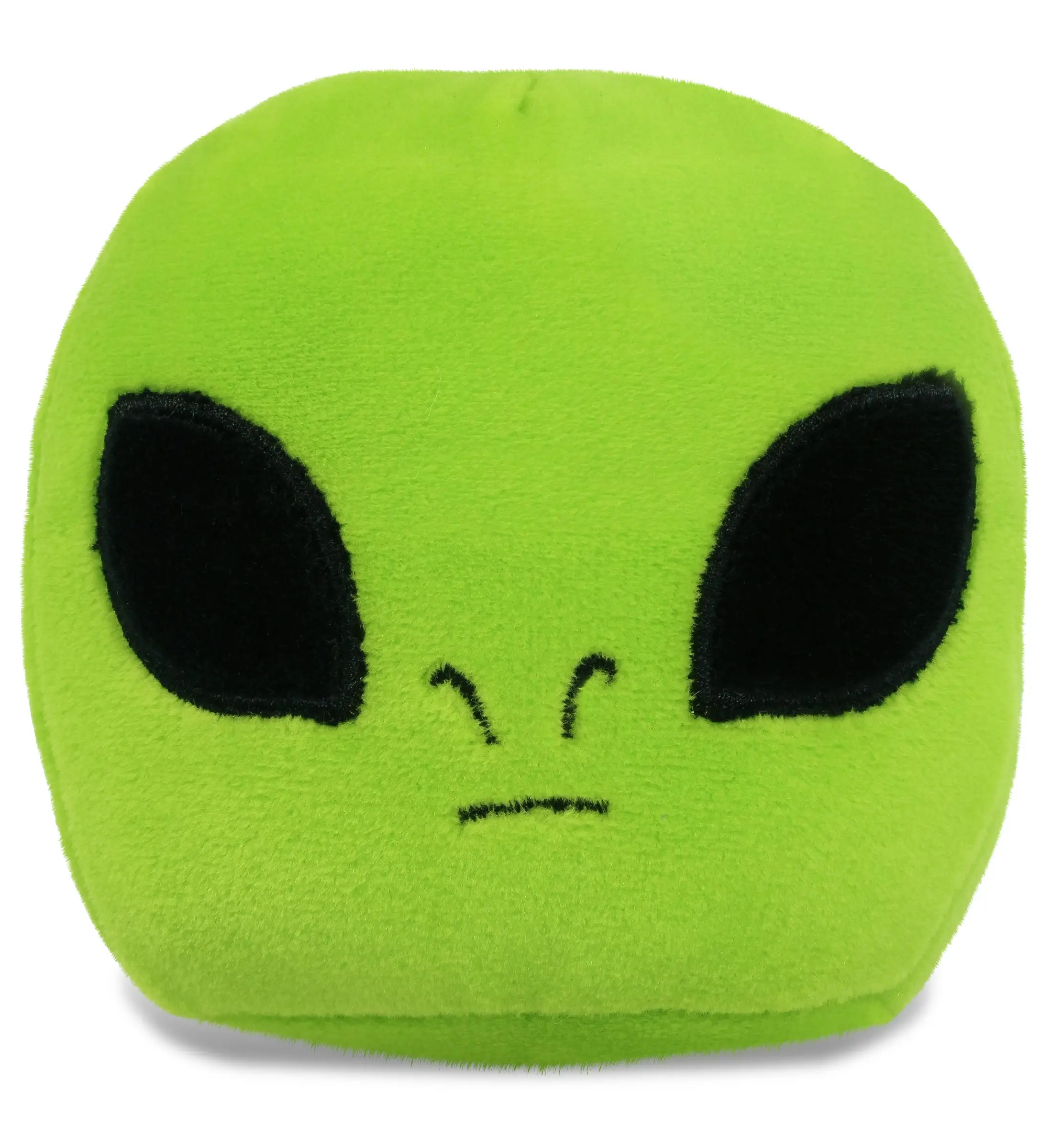 DOLLIBU SNUG-MOOSHIES Oval Alien Soft Plush Stuffed Toy, 1 Polyester Child-Friendly Sci-Fi Collectible, 3.75l×3w×4h in, Birthday Gift for Space Creature Lovers, Home Decoration, Fantasy & Sci-Fi