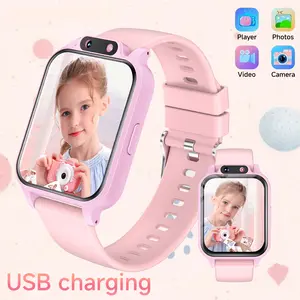Kids' Digital Smartwatch, Multifunctional Watch, with 18 Built-in Games, Front-facing Camera for Photos, Color Option, Flashlight, Pedometer, Calculator, Equipped with High-Capacity Battery, Your Child's Kit, Perfect for Birthdays