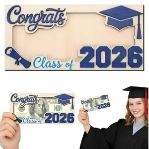 Graduation Money Clip Cash Holder, Personalized Gift Idea, Unique Graduation Souvenir, Perfect Present for Graduates, Customizable Design