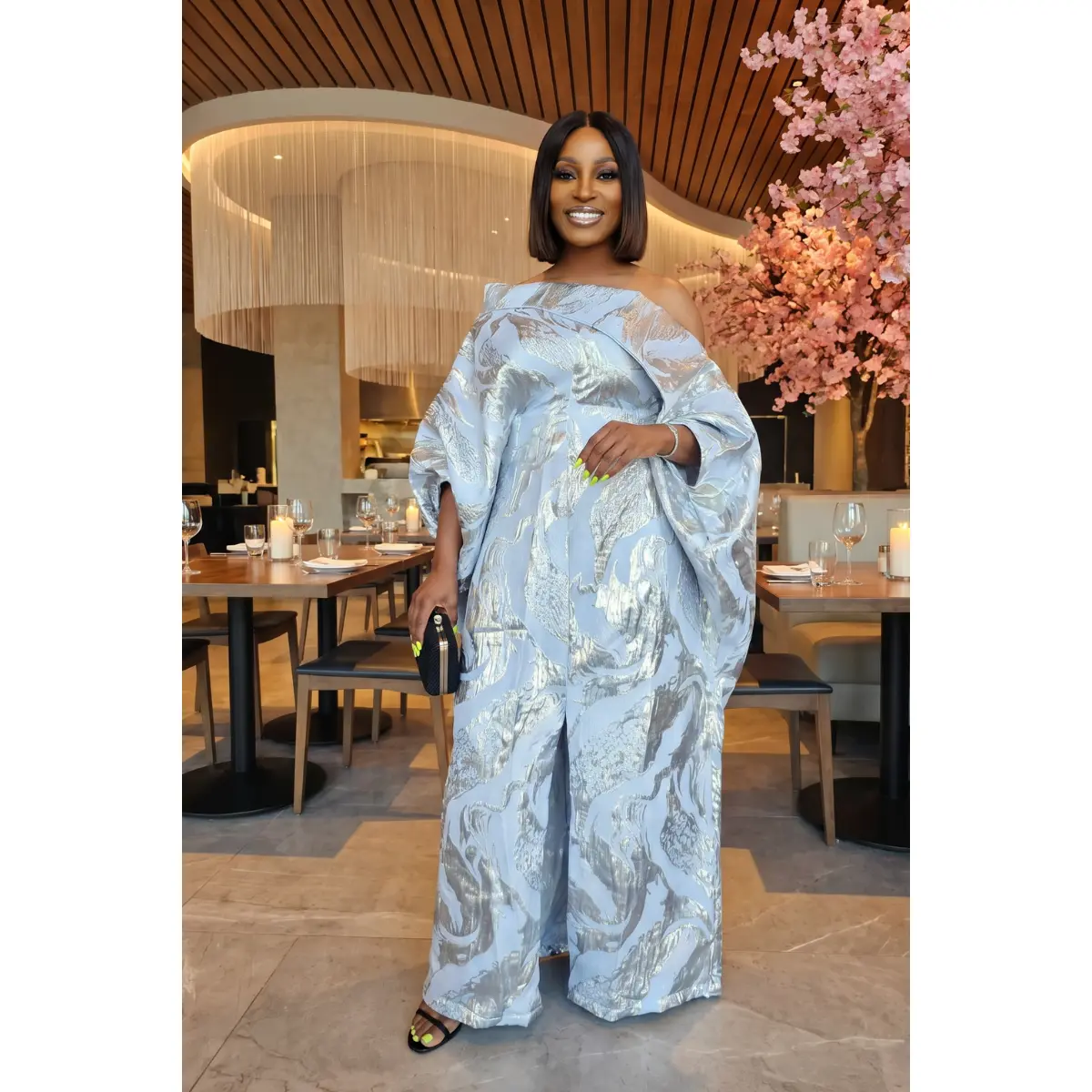 Abeni Off-Shoulder Boubou