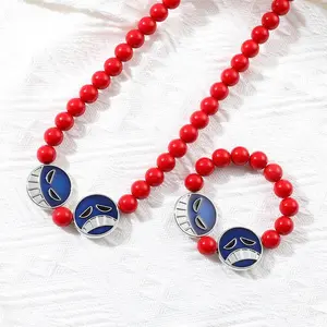 One Piece Ace Inspired Necklace-20-Inch StainlessSteel Design, 3mm Thickness, No TarnishingResistance, Featuring Character Ace222