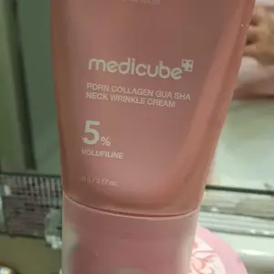 [NEW] [medicube] PDRN Collagen Gua Sha Neck Wrinkle Cream | Built-In Gua Sha Massager with Volufiline 5% + PDRN | Firming, Contour Care for the Look of Fine Lines, Jawline, Neck, Décolleté,Underarms, Chest, Legs, Shoulder | Massage Cream | Korean Skincare