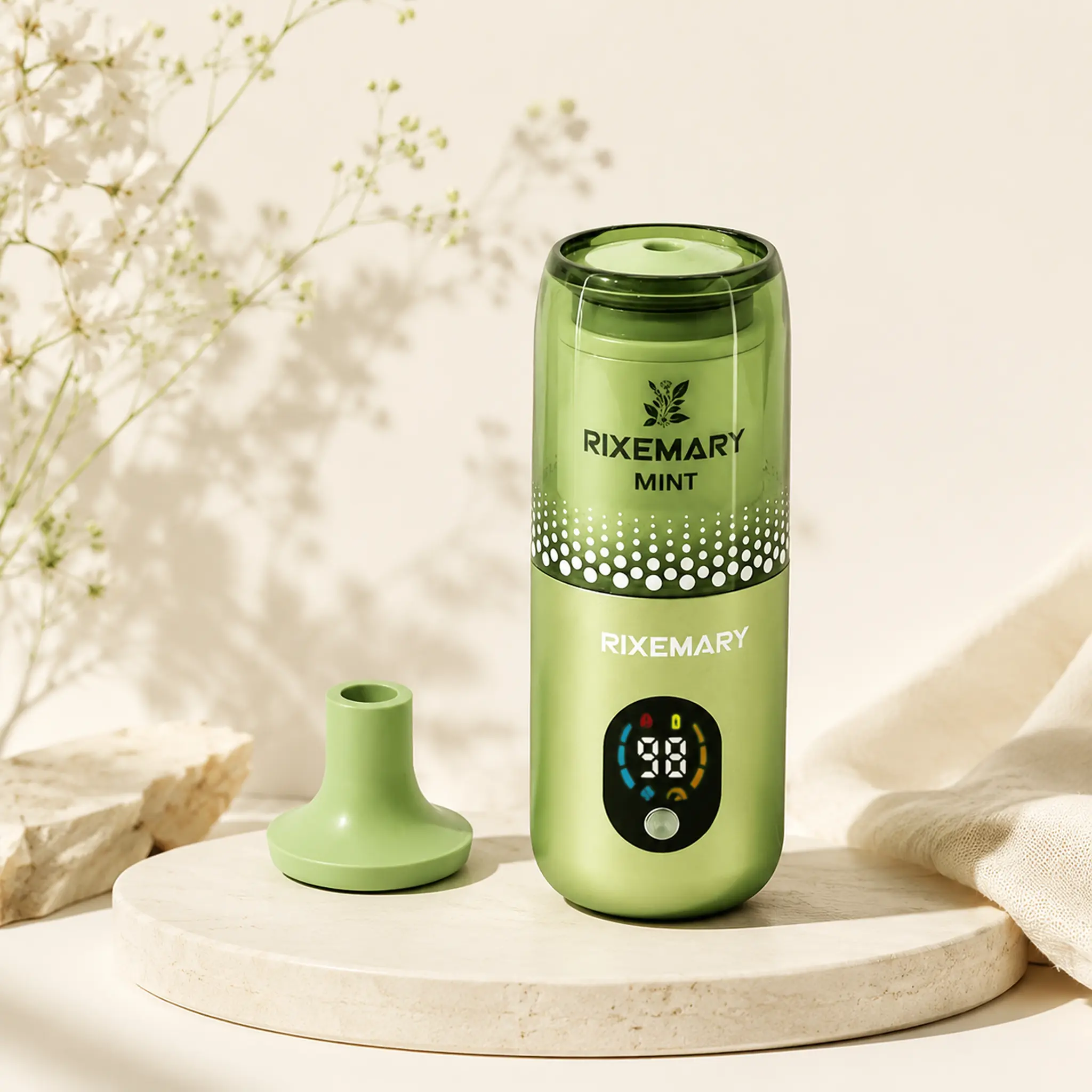 RIXEMARYA Aromatherapy Scented Oil Diffuser - Home Care Supply for Travel, Office Relaxation & Air Purification