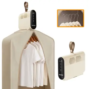 Mini Portable Clothes Dryer – Dual Voltage Travel Dryer with Timer & Quiet Operation for Dorms, Apartments & RVs