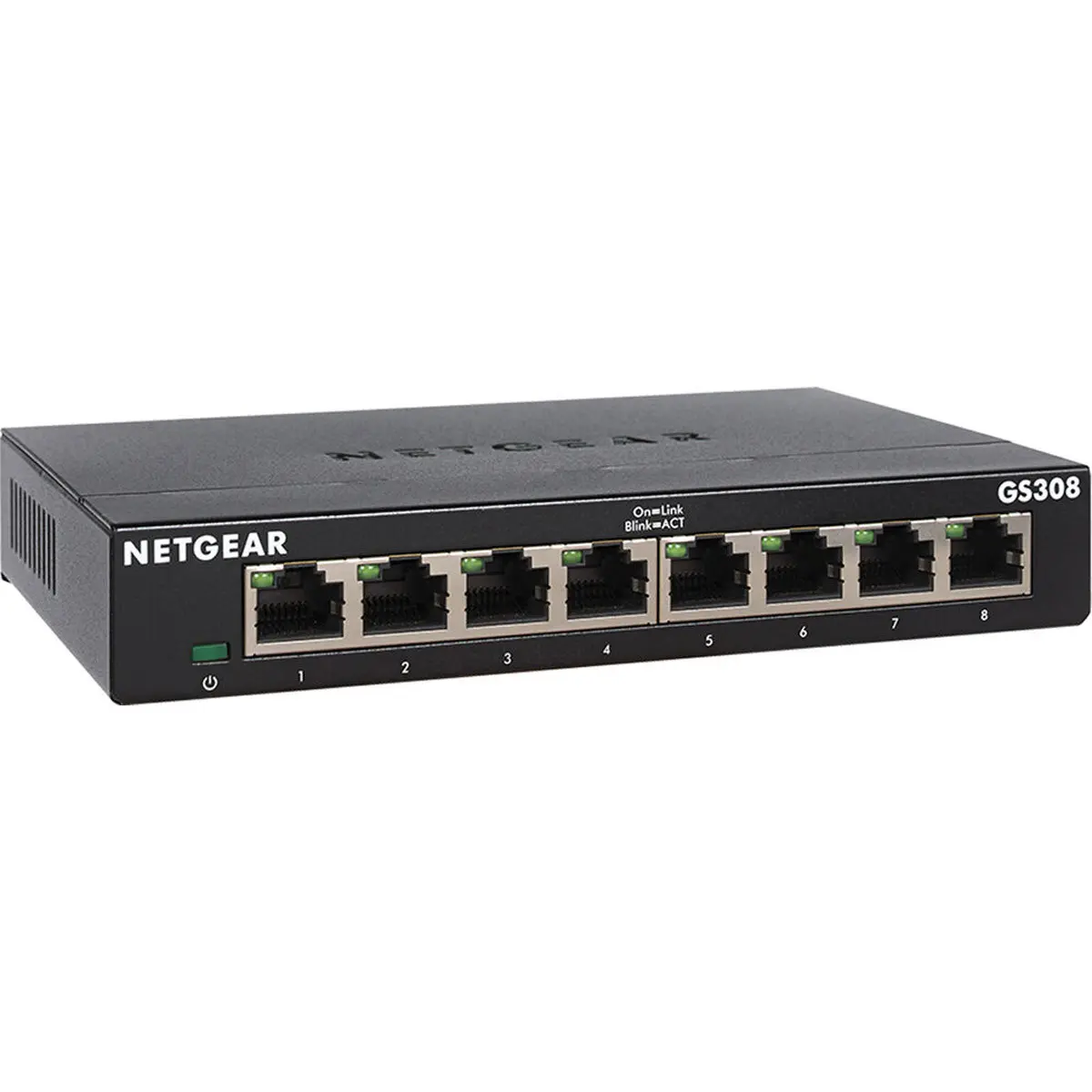 Netgear GS308 8-Port Gigabit Ethernet SOHO Unmanaged Switch