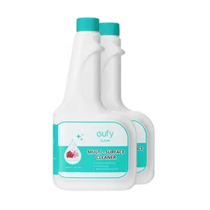 eufy RoboVac Hard Floor Cleaning Solution (2 Bottles), Dilution Ratio 1:200, 473 ml, Floor Cleaner, Eco-Friendly, Plant-Based,Compatible with Omni C20, X8 Pro, X10 Omni, G series, L Series